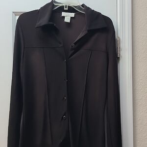 EXPRESS GUC Dark Brown Shirt/Shacket. Size S. Button Down. Gently Worn.